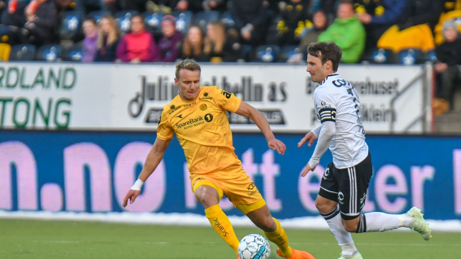 Marius Lode mot Rosenborg.
