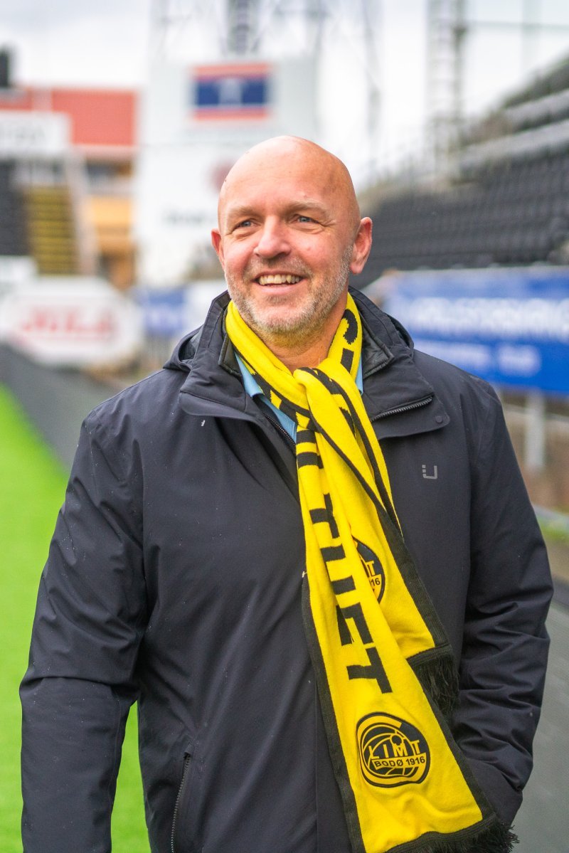 Jarle Solemdal på Aspmyra. Foto: Vilde Rasmussen