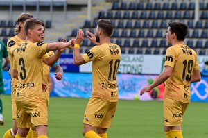 Glimt A-lag 2020 mot Kauno Zalgiris.