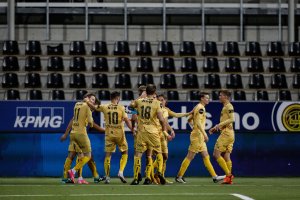 Bodø/Glimt mot Vålerenga 2020. Aspmyra. A-lag.