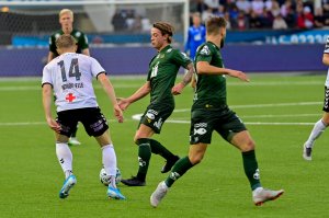 Patrick Berg i bortekampen mot Odd. 2019. 