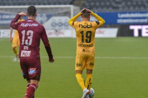 Philip Zinckernagel i kampen mot Kristiansund.