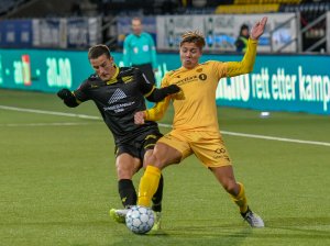 Fredrik André Bjørkan i hjemmekampen mot Start.