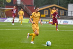 Thomas Jacobsen mot Kristiansund hjemme på Aspmyra