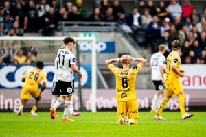 Bodø/Glimts Albert Grønbæk under eliteseriekampen i fotball mellom Rosenborg og Bodø/Glimt på Lerkendal stadion. (1-1)