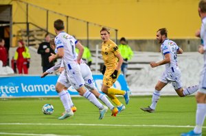 Morten Konradsen i hjemmekampen mot Haugesund 2019.