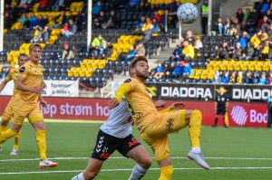 Philip Zinckernagel under kampen mot Odd.