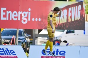 Kasper junker under kampen mot Brann i 2020.