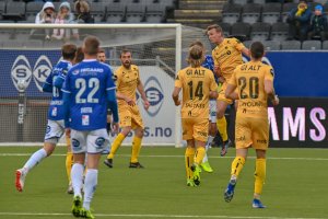 Bodø/Glimt møtte Sarpsborg 08 til kamp 2. påskedag. 