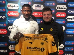 Amadou Konaté og Aasmund Bjørkan.