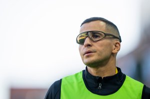 Bodø/Glimts Omar Elabdellaoui under eliteseriekampen i fotball mellom Vålerenga og Bodø/Glimt på Intility Arena.