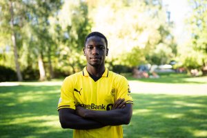 En stk stolt ny Glimt-spiller. 
