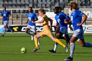 Jens Petter Hauge i hjemmekampen mot Molde i 2020.