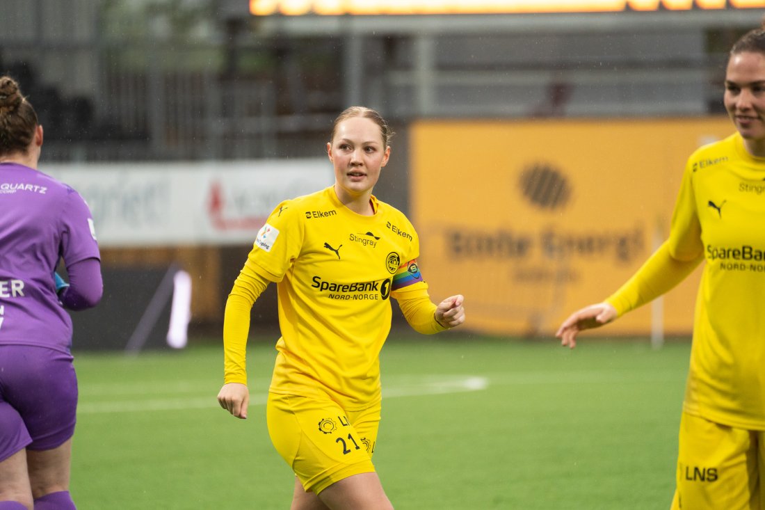 Synne Moe har vært en av Glimts kapteiner i 2025