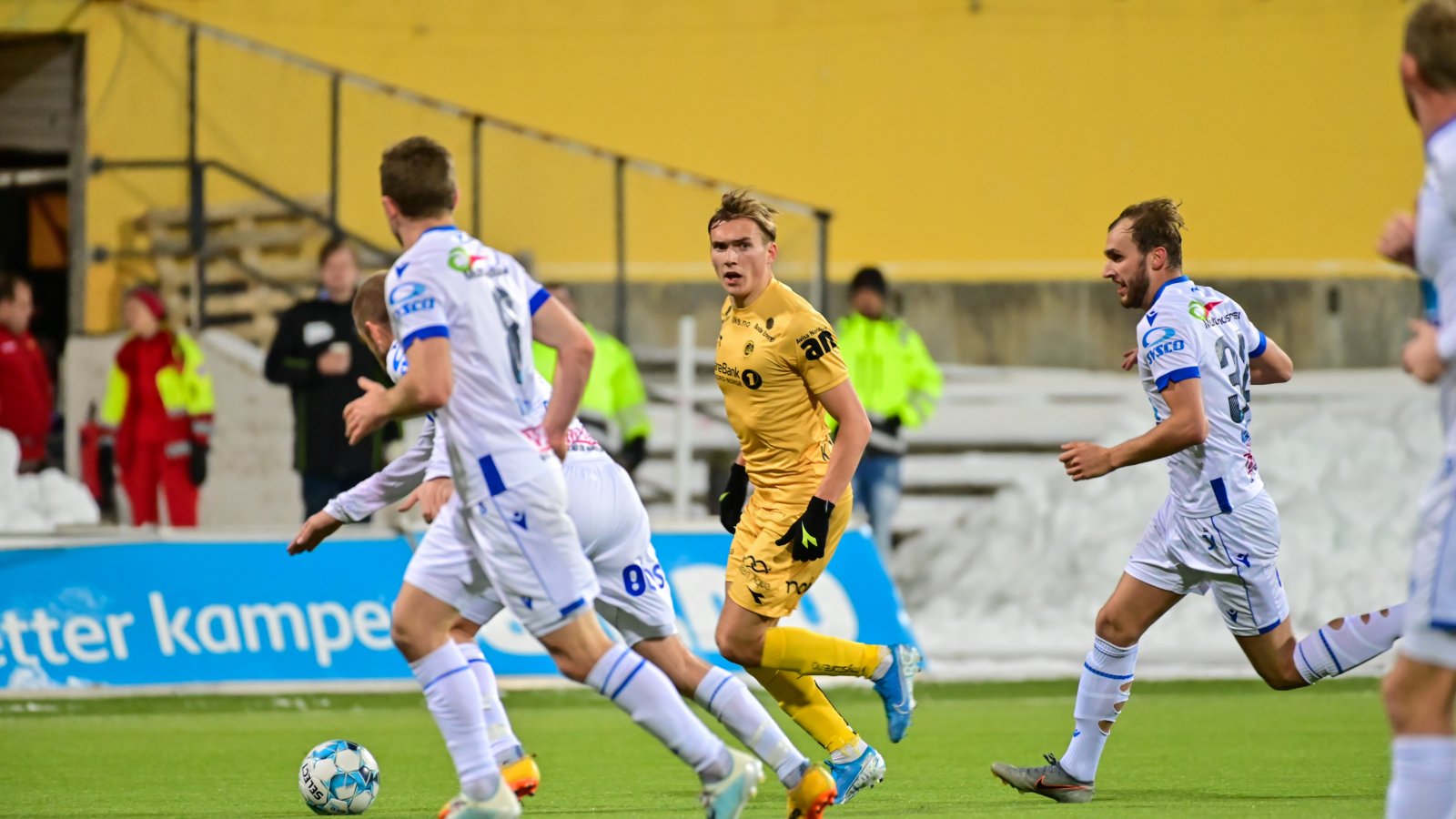 Morten Konradsen i hjemmekampen mot Haugesund 2019.