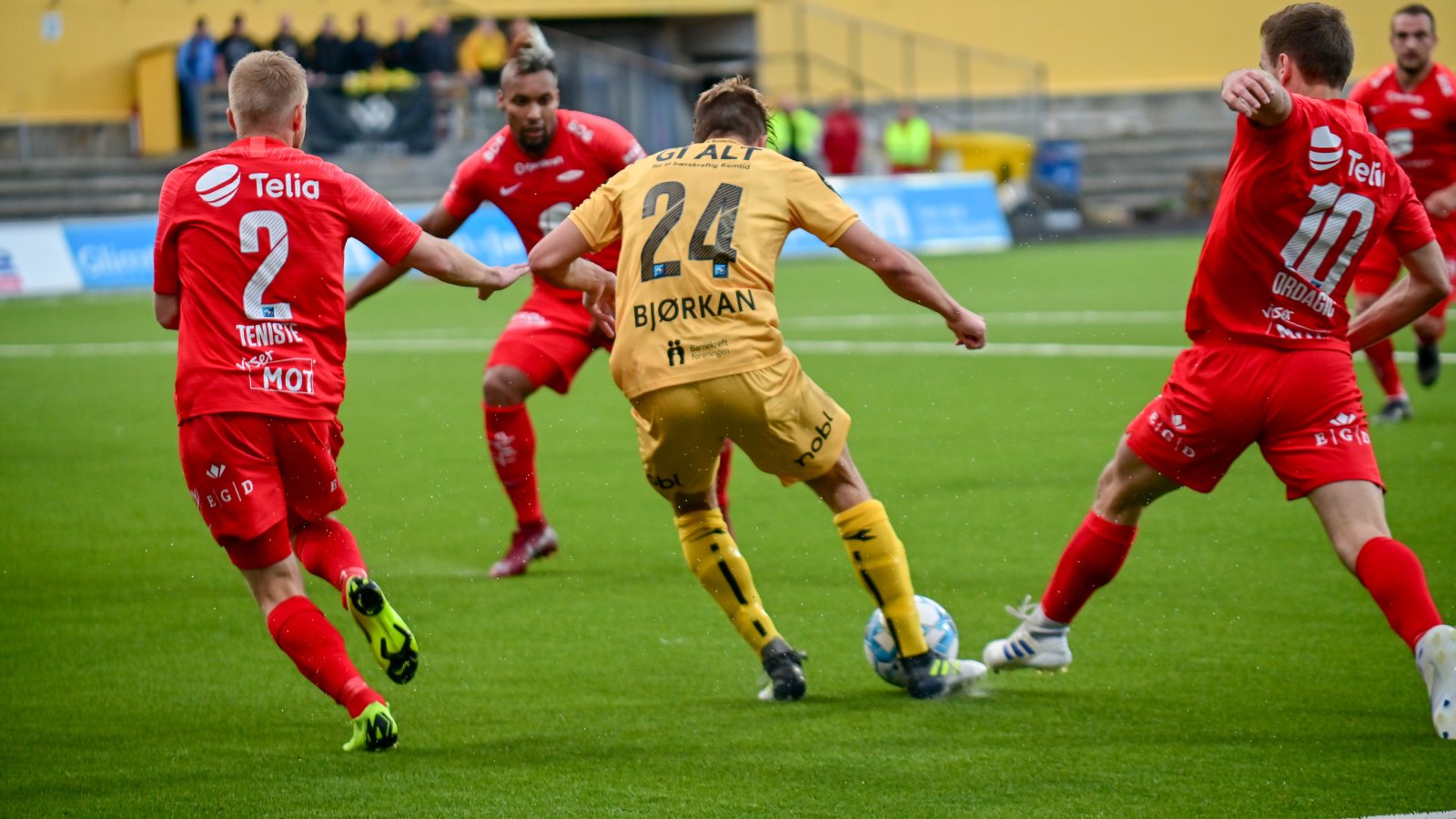 Bodø/Glimt hjemmekamp mot Brann 2019. Fredrik André Bjørkan.