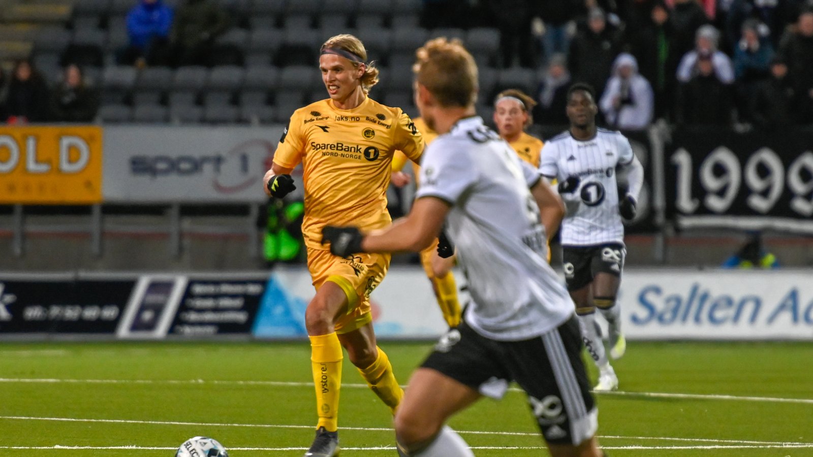 Ulrik Saltnes i kampen mot Rosenborg. 