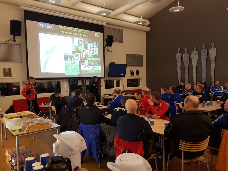 Stig Johansen ble tatt godt imot i Lakselv i helgen