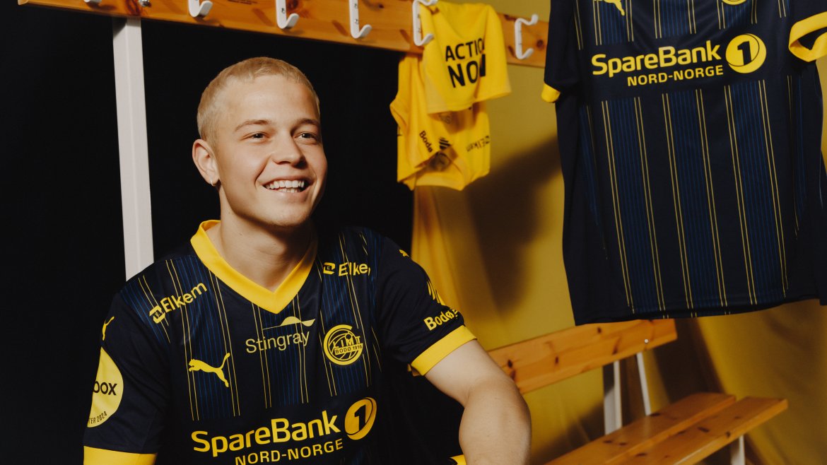 Glimt bærer med seg det gule også i årets bortedrakt