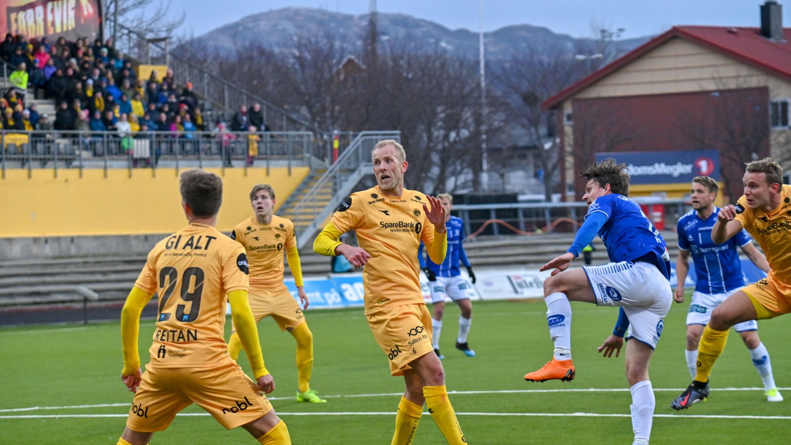 Bodø/Glimt mot Sarpsborg 08.