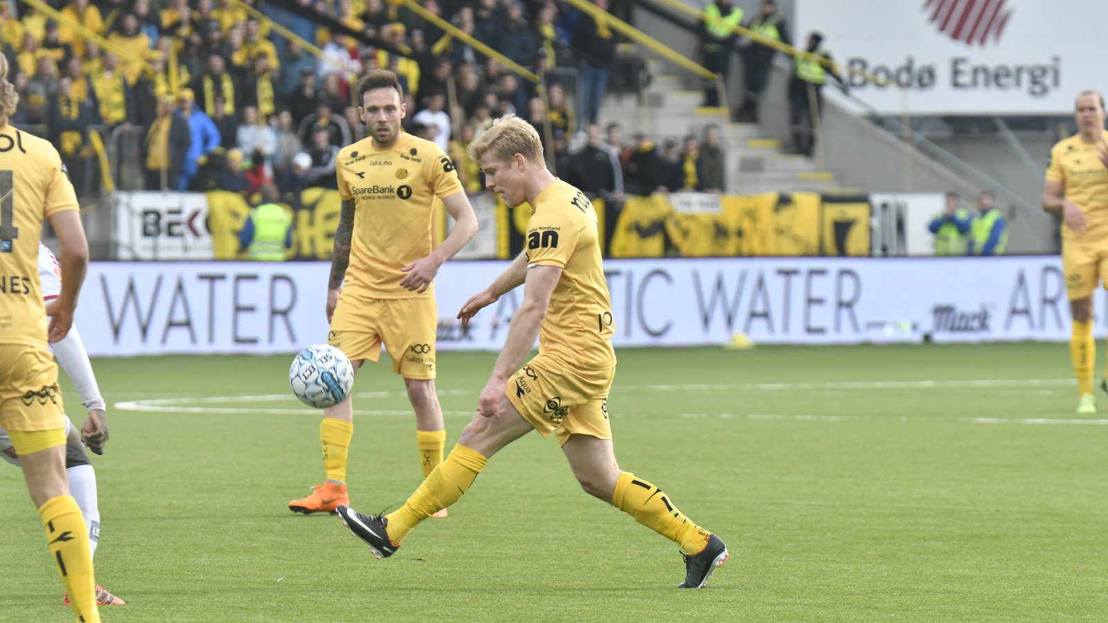 Emil Jonassen og José Angel mot Tromsø 16. mai 2018.