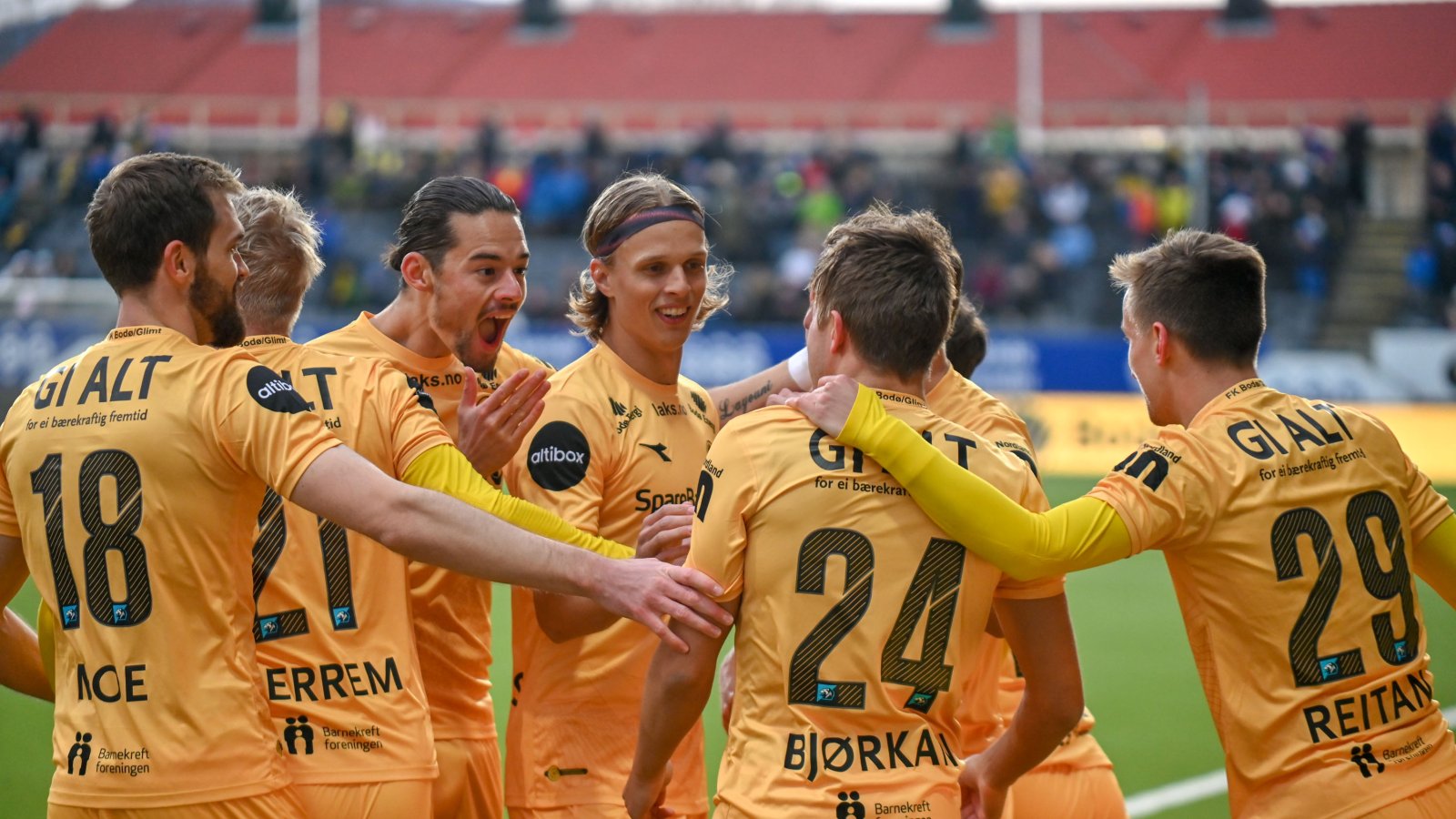 Fredrik André Bjørkan scoret mål i kampen mot Sarpsborg 08.