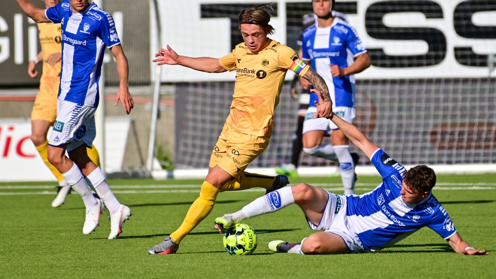 Patrick Berg. Sarpsborg 08. Hjemmekamp på Aspmyra 2020.