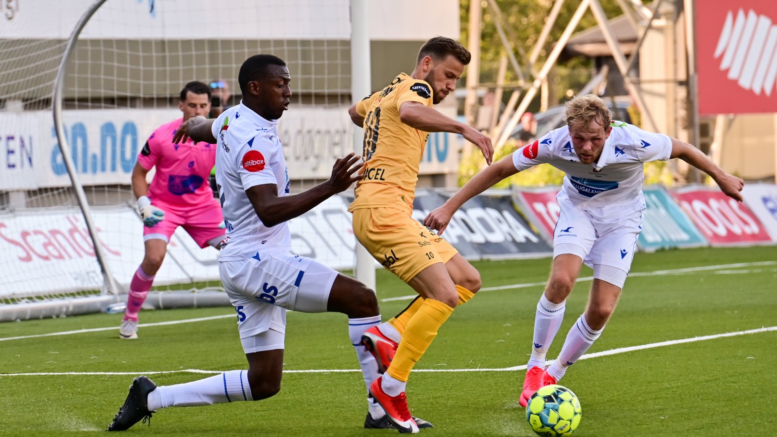 Philip Zinckernagel mot Haugesund på Aspmyra i 2020. Runde 2 i Eliteserien