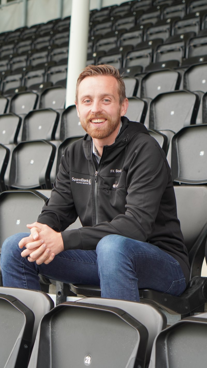 Tarald Laugsand ser frem til å jobbe med kvinnesatsingen. Foto: Regine Boym/glimt.no