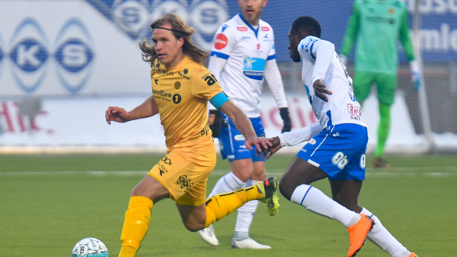 Martin Bjørnbak under hjemmekampen mot Haugesund.