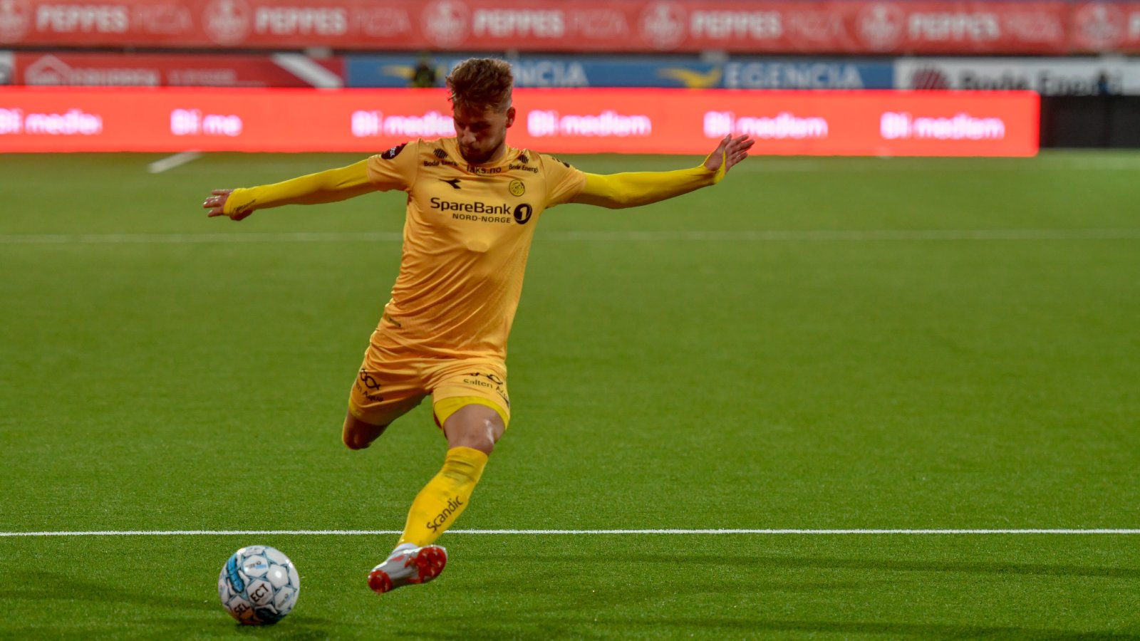 Philip Zinckernagel under kampen mot Stabæk.