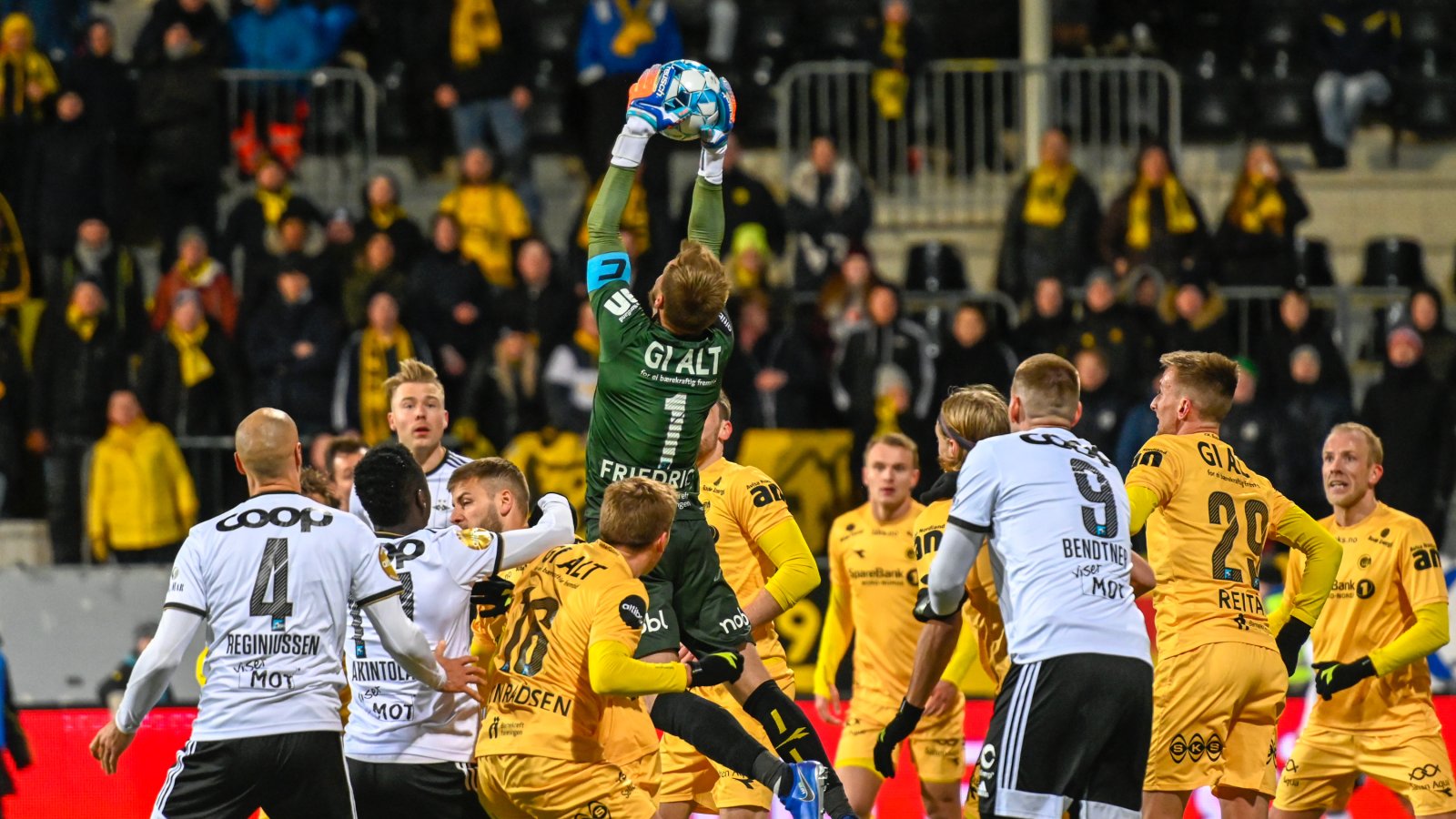 Bodø/Glimt mot Rosenborg 31. mars 2019.