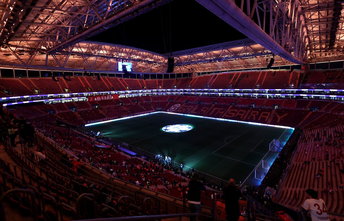 ISTANBUL, TURKEY - SEPTEMBER 30: General view inside the stadium prior to the UEFA Champions League 2025/26 League Phase MD2 match between Galatasaray A.S. and Liverpool FC at Ali Sami Yen Spor Kompleksi on September 30, 2025 in Istanbul, Turkey. (Photo by Ahmad Mora - UEFA/UEFA via Getty Images)