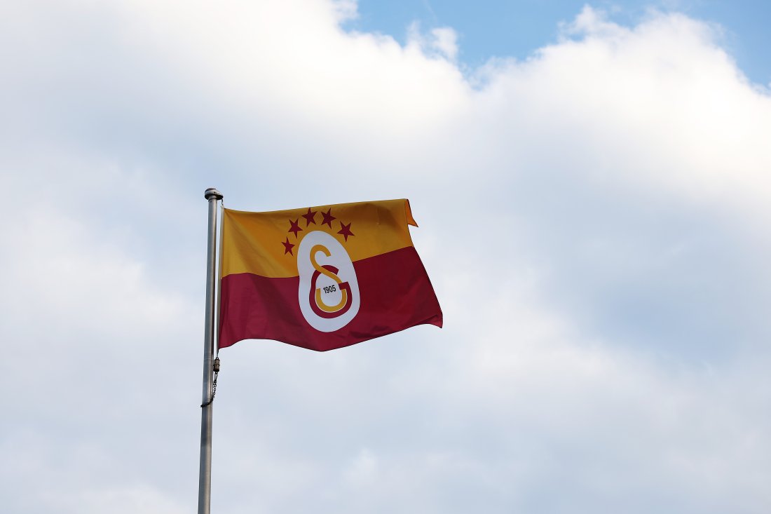 ISTANBUL, TURKEY - SEPTEMBER 30: A detailed view of a Galatasaray A.S. flag prior to the UEFA Champions League 2025/26 League Phase MD2 match between Galatasaray A.S. and Liverpool FC at Ali Sami Yen Spor Kompleksi on September 30, 2025 in Istanbul, Turkey. (Photo by Ahmad Mora - UEFA/UEFA via Getty Images)