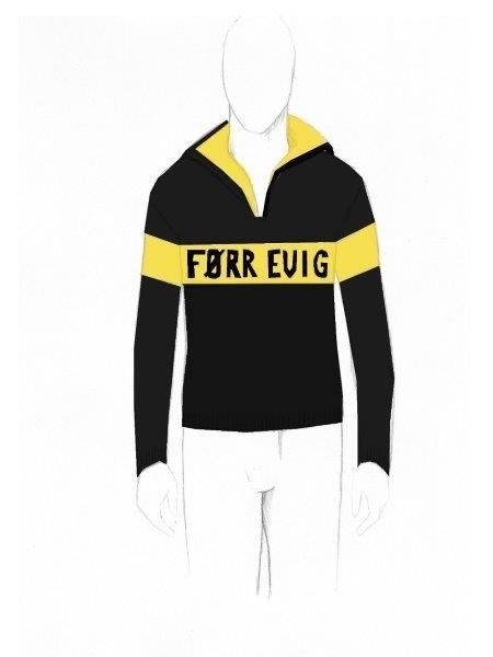 Glimt sitt bidrag til Eliteseriens fineste strikkegenser.