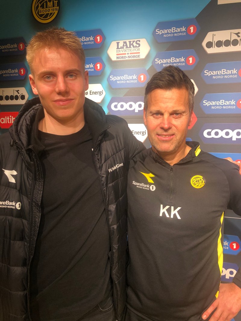 Isak Helstad Amundsen og Kjetil Knutsen.