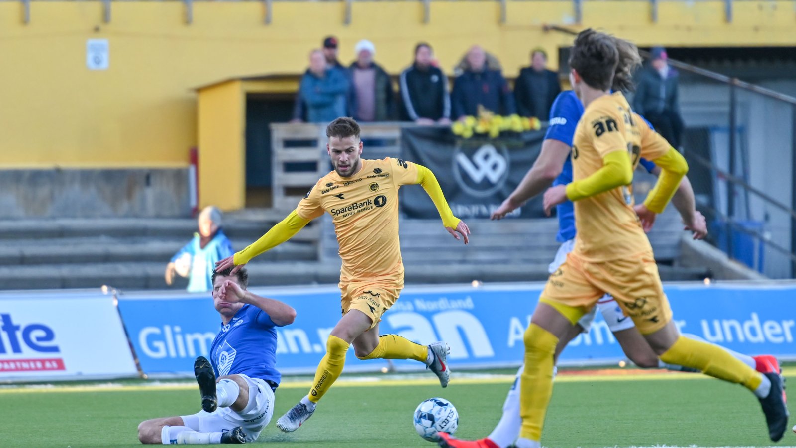 Philip Zinckernagel i kampen mot Molde på Aspmyra i 2019.