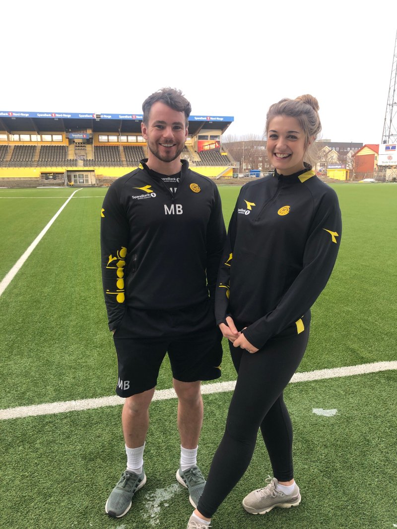 Fysioterapeutene Mike og Laura Brown.