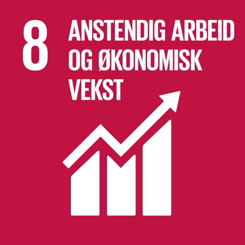 FNs bærekraftsmål nummer 8.