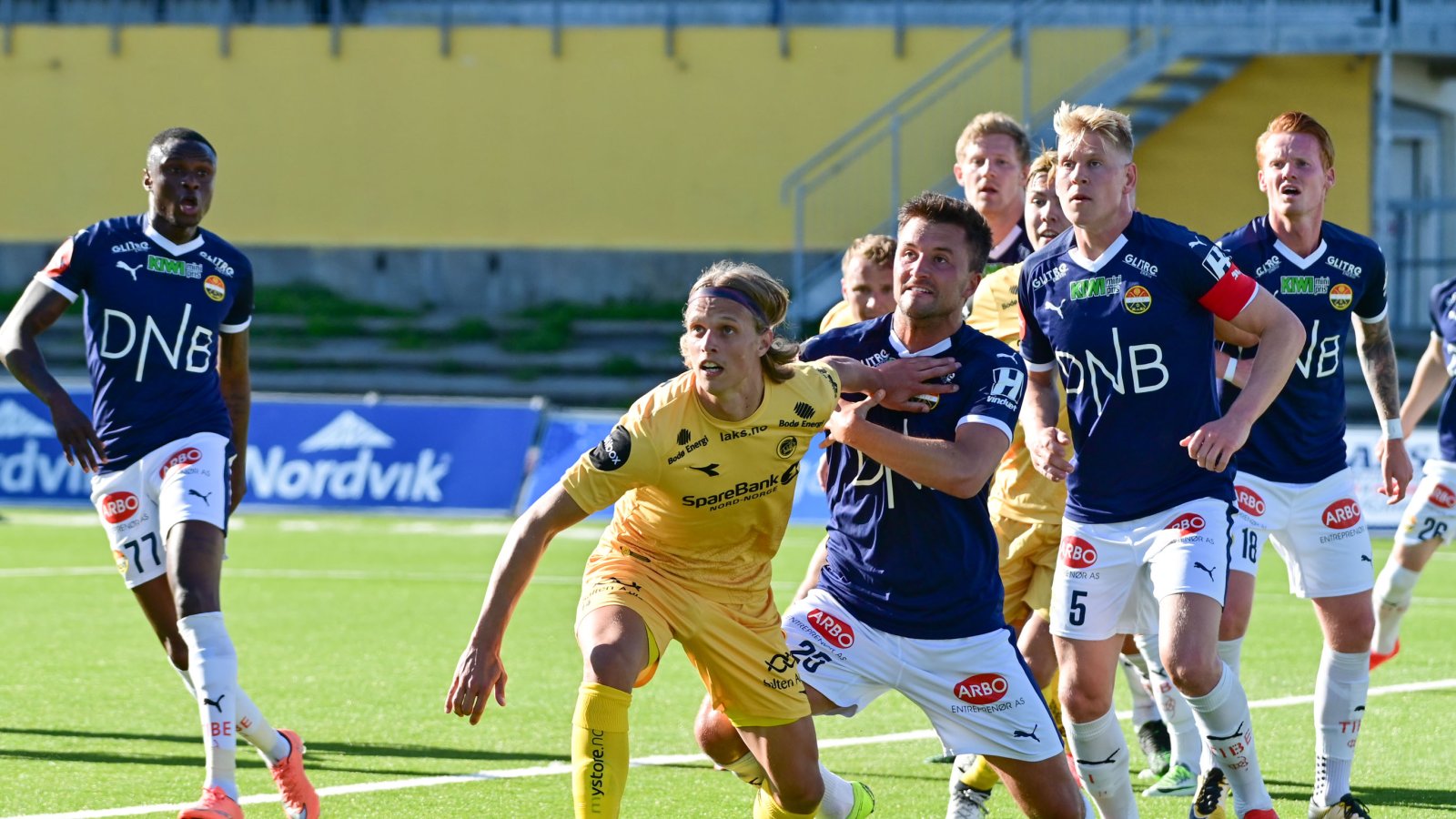 Bodø/Glimt mot Strømsgodset på Aspmyra. 