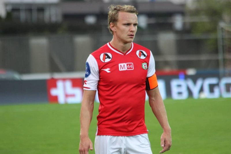 Marius Lode har vært kaptein for Bryne i OBOS-ligaen de siste sesongene.