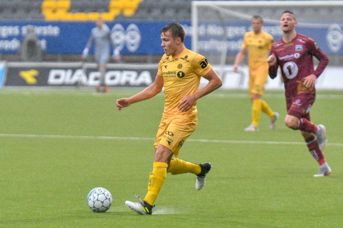 Fredrik André Bjørkan er tilbake etter skade, og spilte i kampen mot Kristiansund.