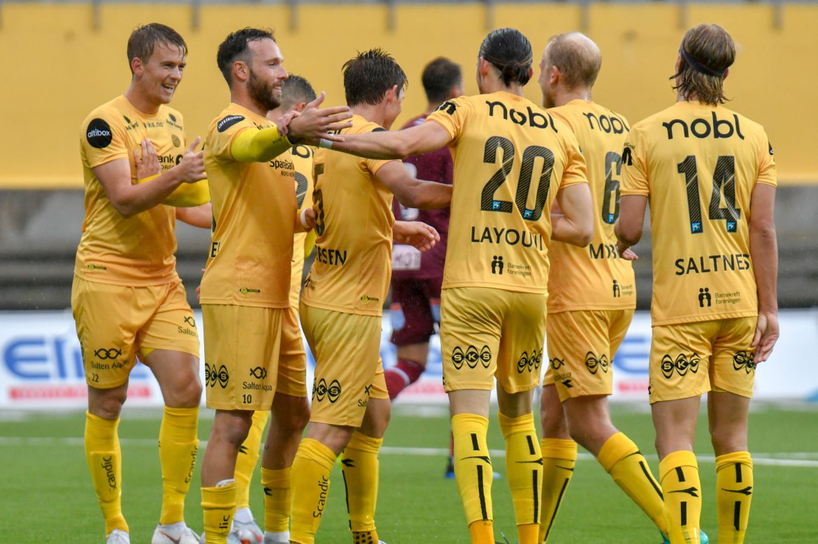 Bodø/Glimt mot Kristiansund.