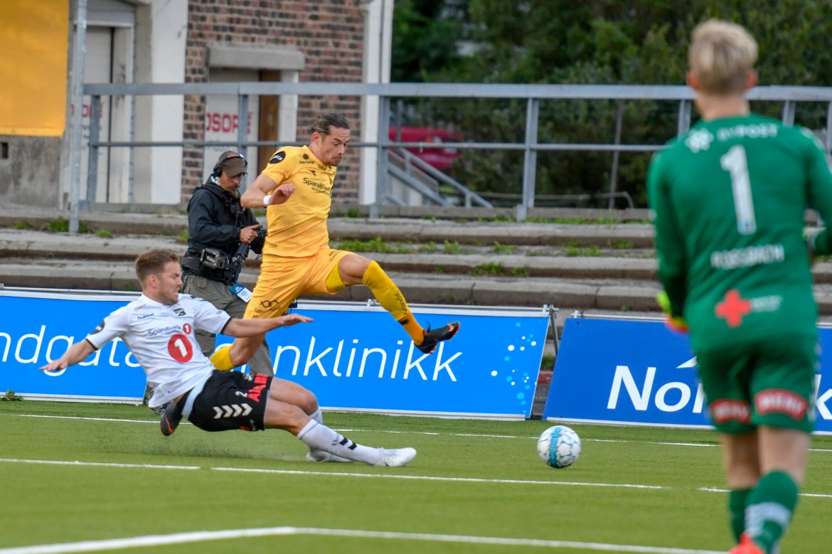 Amor Layouni under kampen mot Odd.