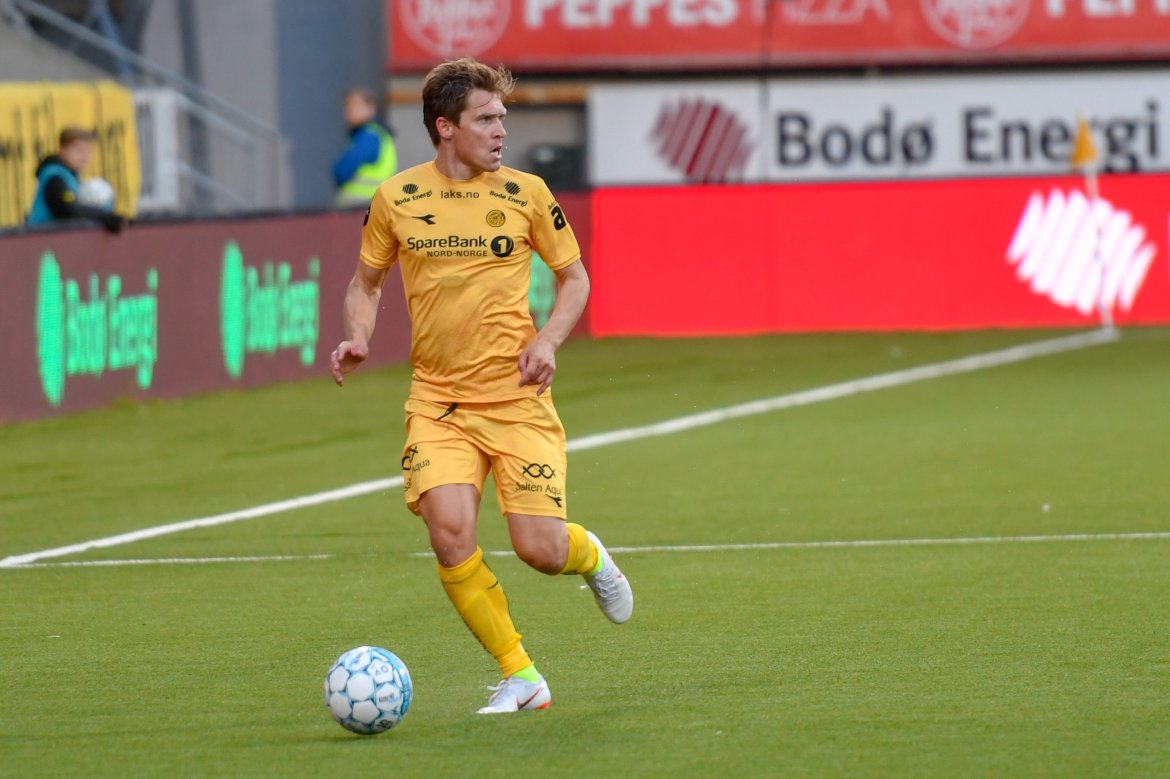 Thomas Jacobsen under kampen mot Odd.