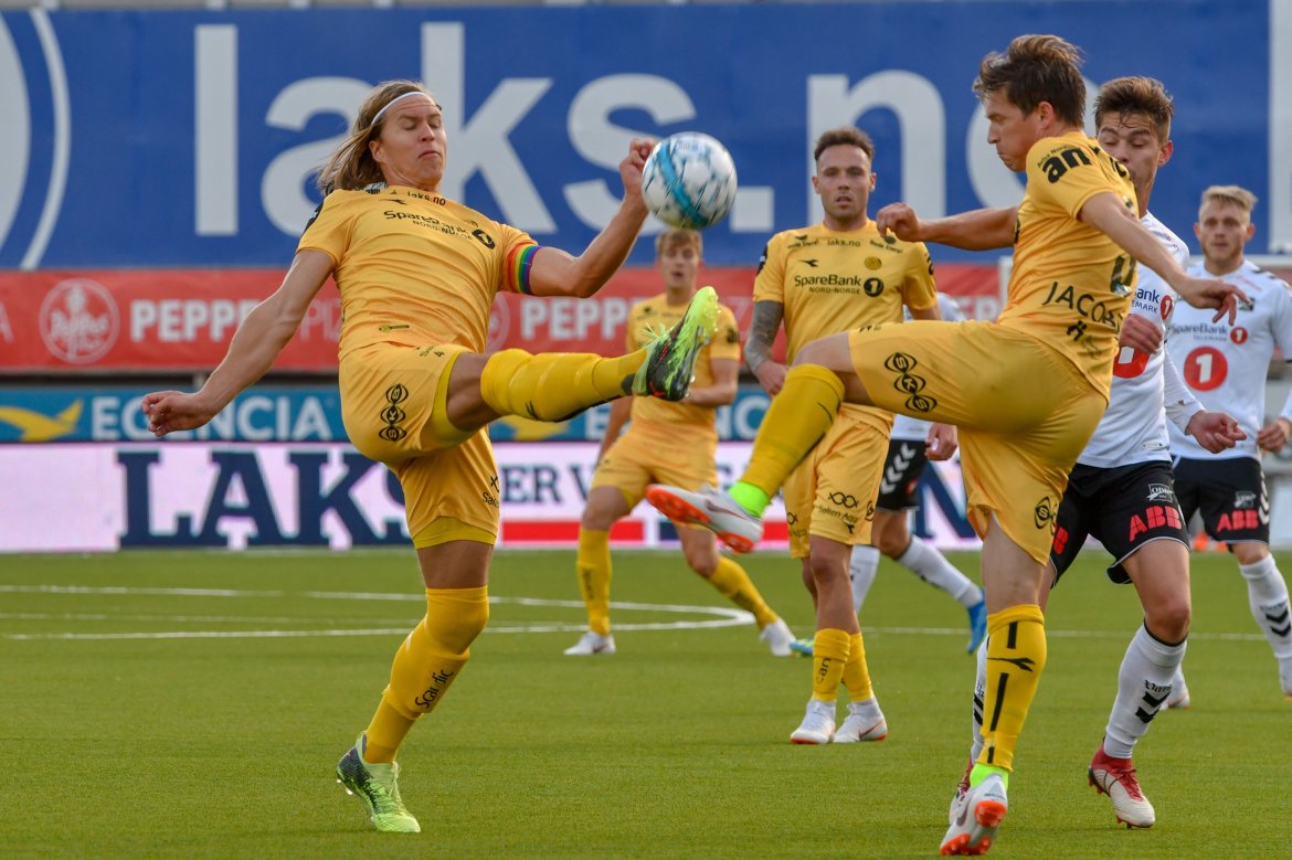 Bodø/Glimt mot Odd på Aspmyra.