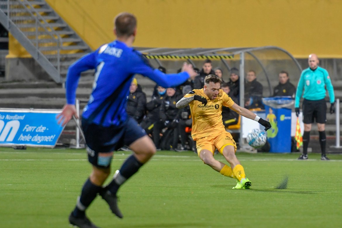 José Àngel under kampen mot Stabæk.