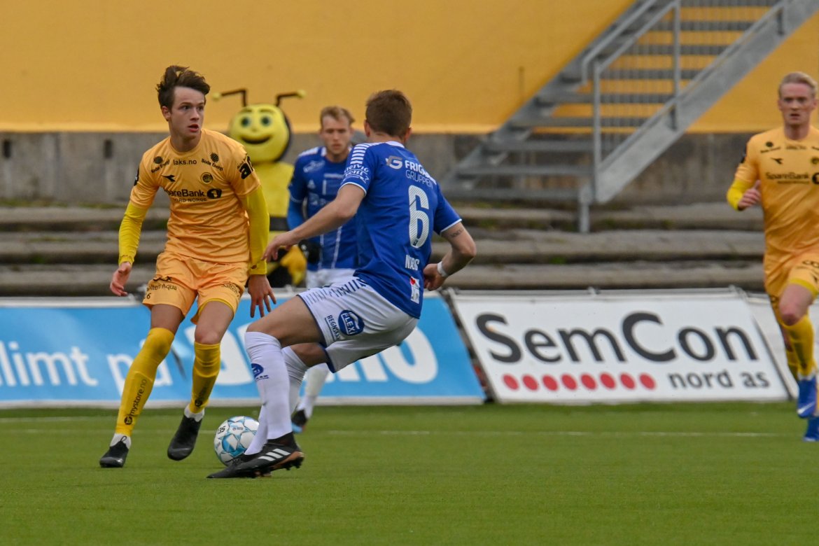 Håkon Evjen ble kåret til banens beste spiller under kampen mot Sarpsborg 08.