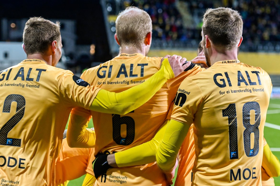 Glimt GIR ALT i kampen mot Rosenborg.