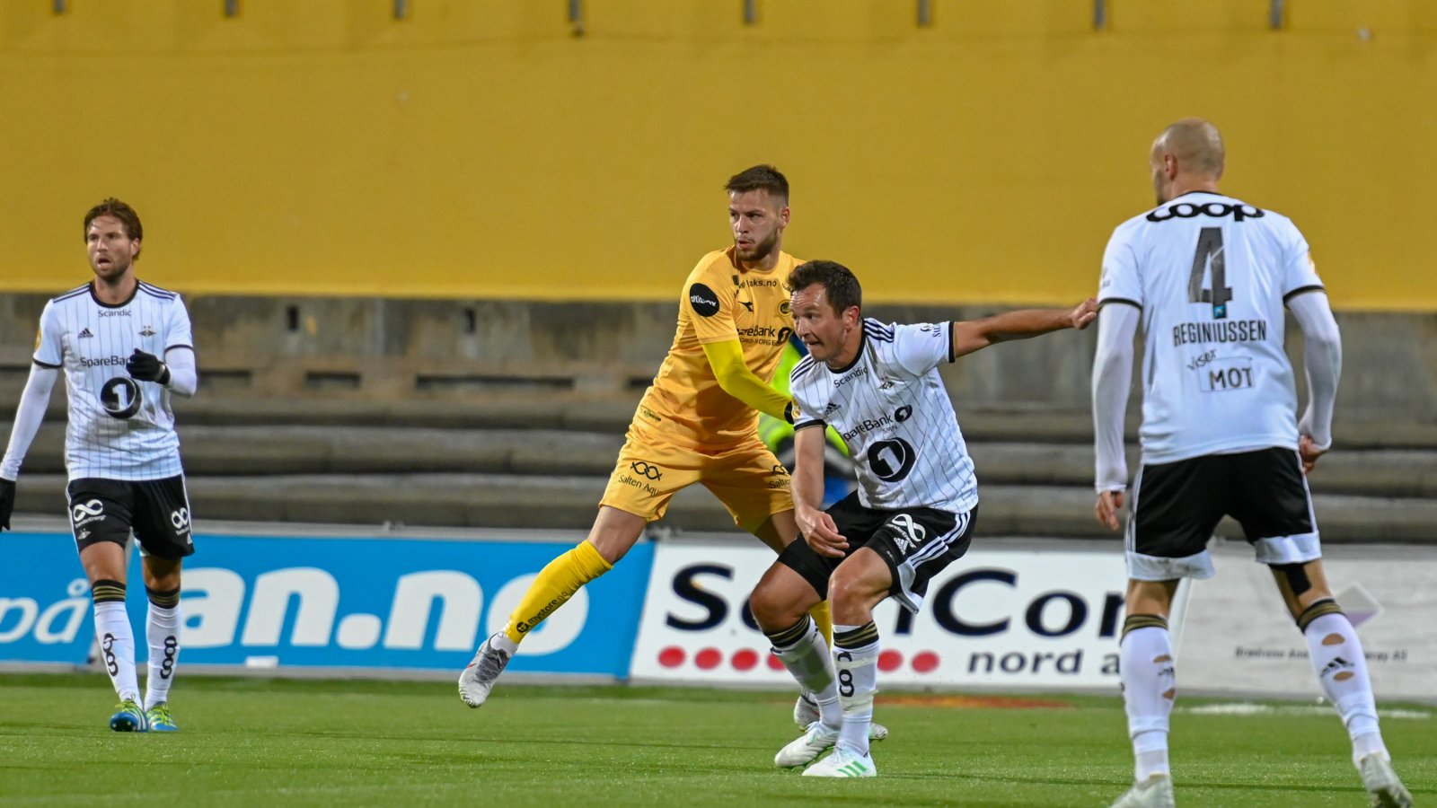Philip Zinckernagel i kampen mot Rosenborg på Aspmyra i 2019.